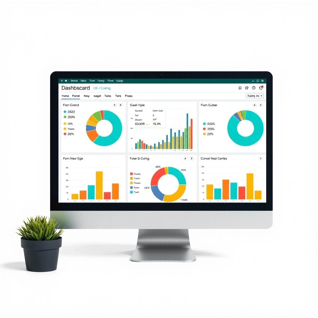 Web application dashboard